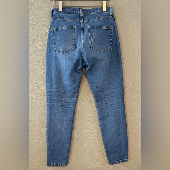 Everlane The Mid-Hise Skinny Ankle Jeans Size 28 - Picture 2 of 9